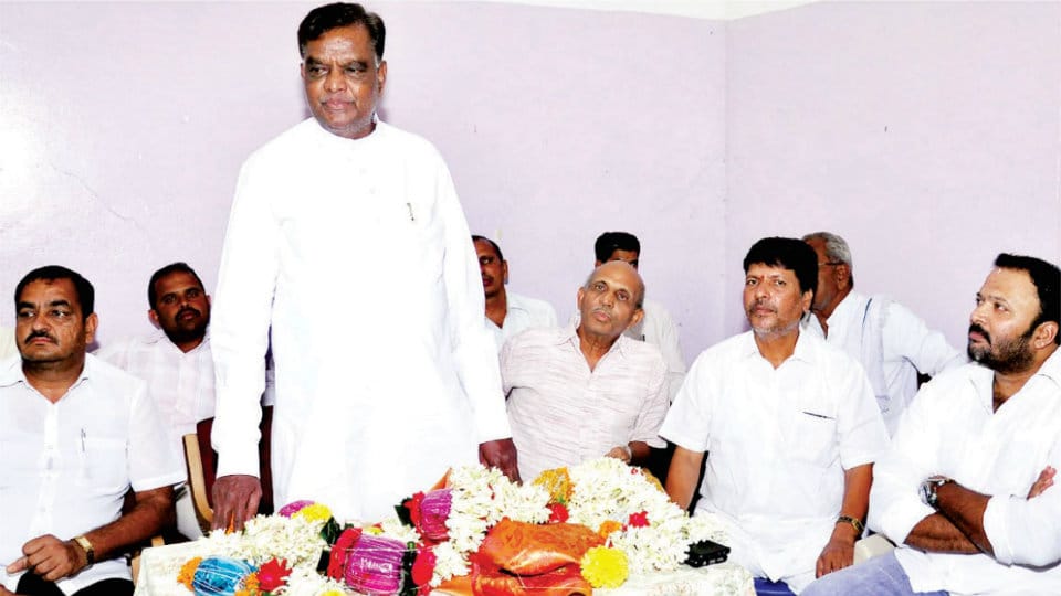 My only objective now is to defeat CM and his close associates: Sreenivasa Prasad