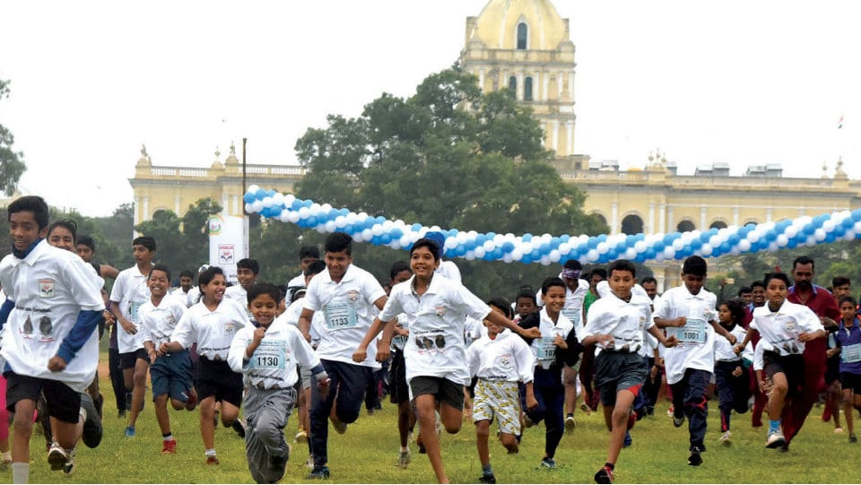 A run for Corruption-free India and Chamundi Hill Challenge