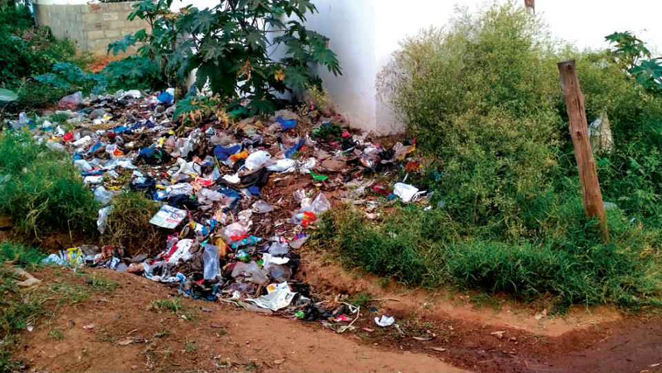 Plea to clear garbage dumped in Siddique Nagar
