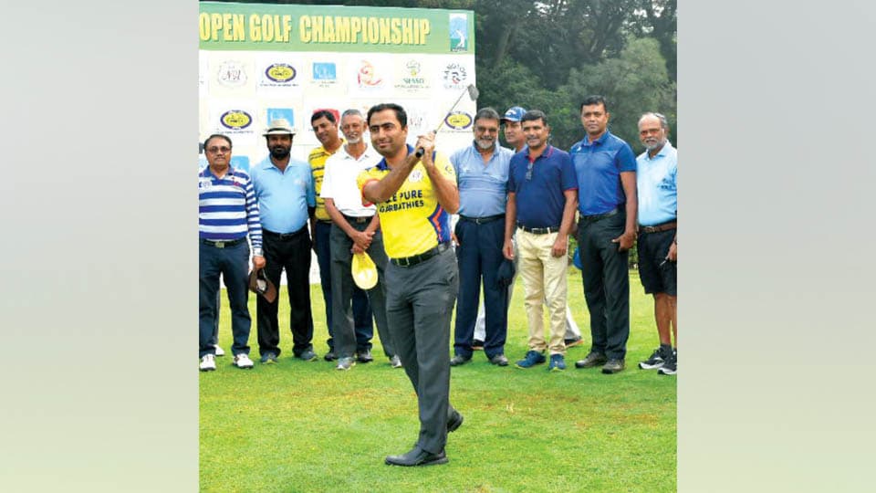 NR Open Golf Championship teed-off