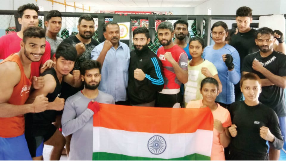 Indian MMA Team trains in City for World Championship