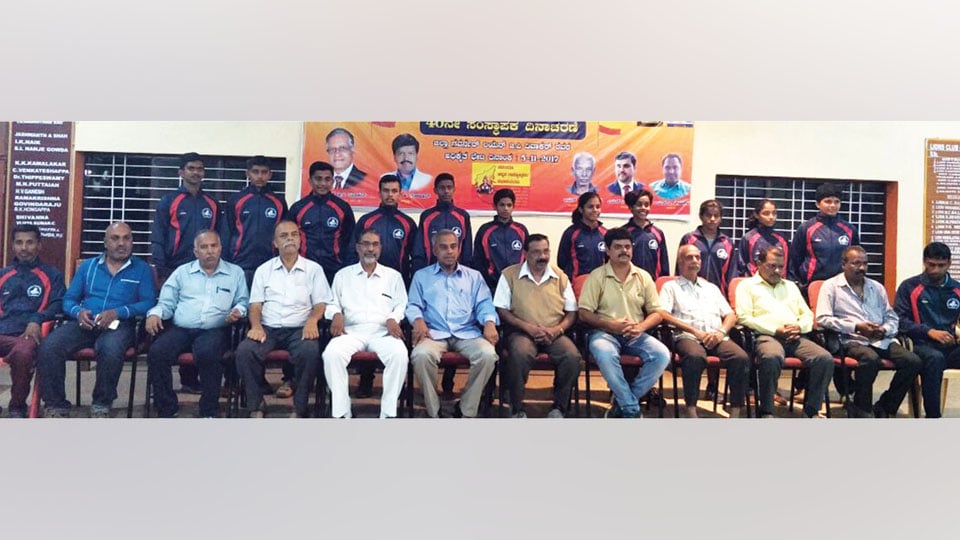 12-member Mysuru district team for 15th National Inter-District Junior Athletics