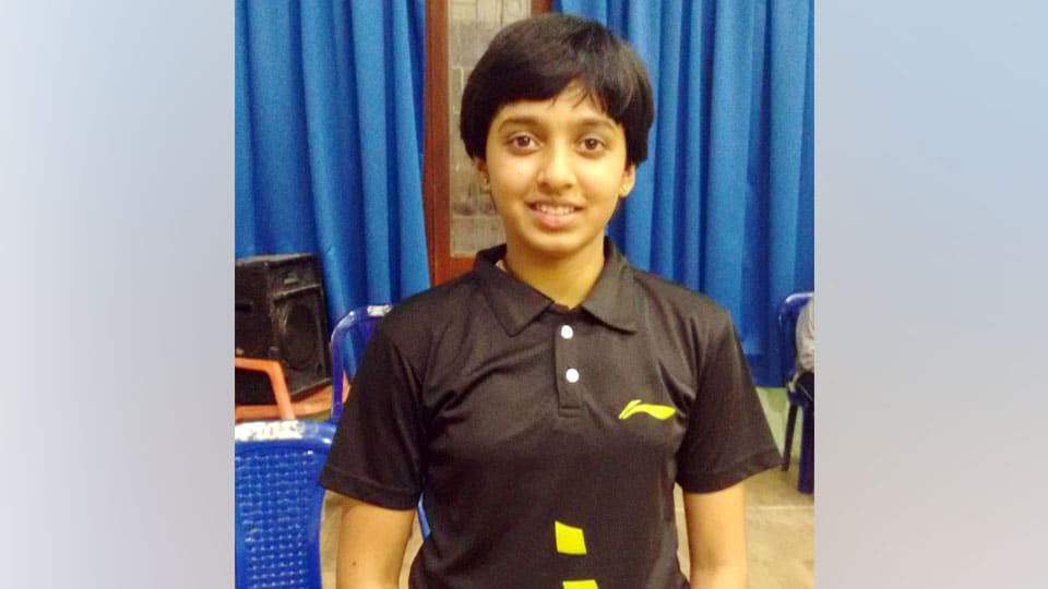 Canara Bank Cup State Ranking TT Tournament: Double crown for Yashaswini