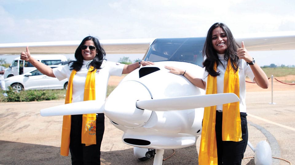 Mysuru-based mother-daughter duo to fly 80 days around the world