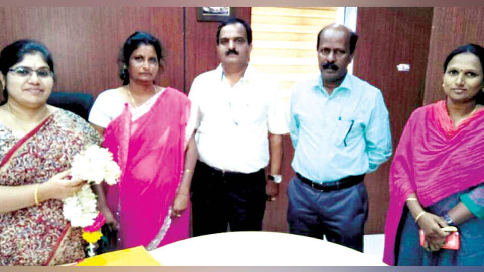 ADC K.M. Gayathri takes over as in-Charge Municipal Comr.