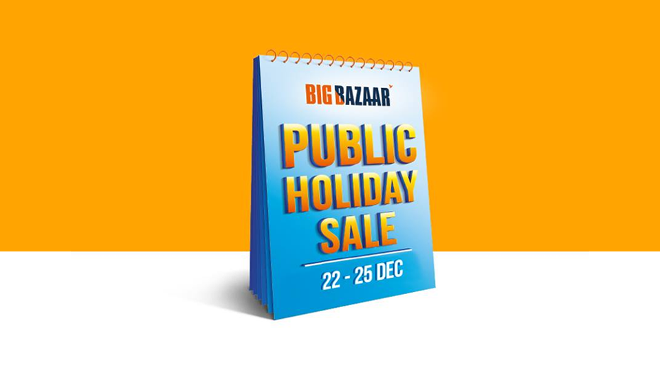 Big Bazaar Public Holiday Sale  for  Xmas