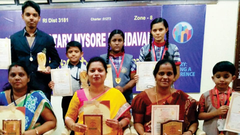 Rotary Brindavan bags Best School Award