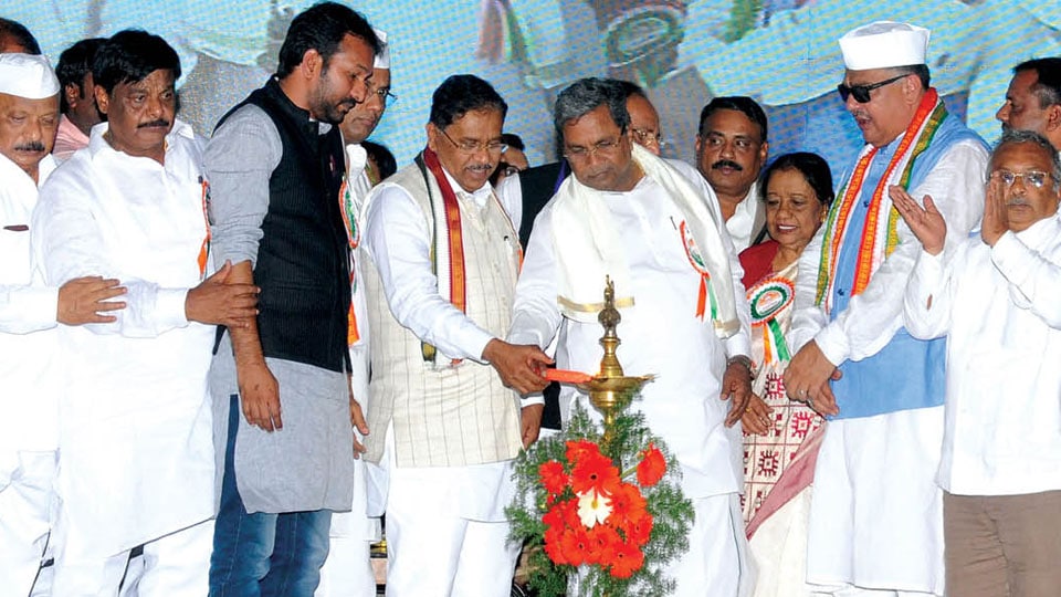 BJP came to power due to secular divide, says CM Siddharamaiah