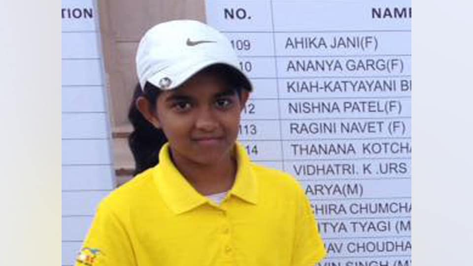 103rd All India Ladies Amateur Golf: Mysuru’s Vidhatri Urs finishes runner-up