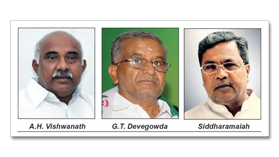 Karnataka Housing Board scam raked up to cow down G.T. Devegowda, says Vishwanath