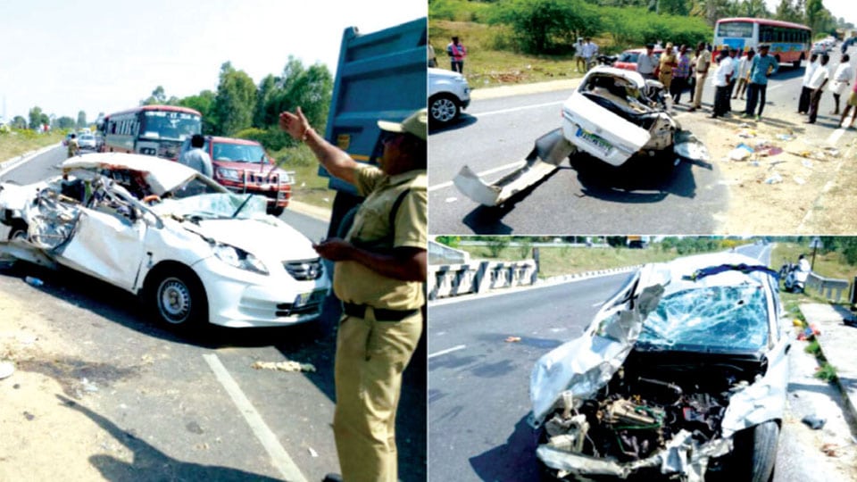 Six killed in four separate accidents