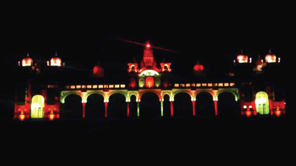 English Sound and Light Show at Mysore Palace from Jan. 2018