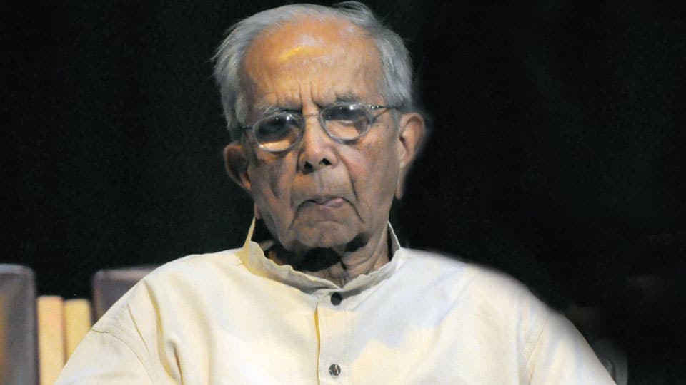 Prof. J.R. Lakshmana Rao passes away