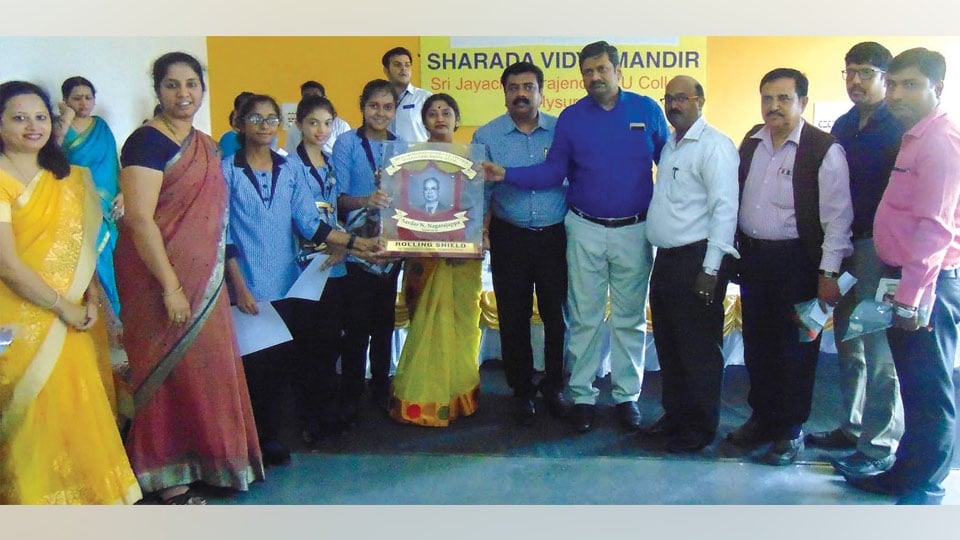Winners of Sardar N. Nagarajappa Memorial Inter-High School Contest