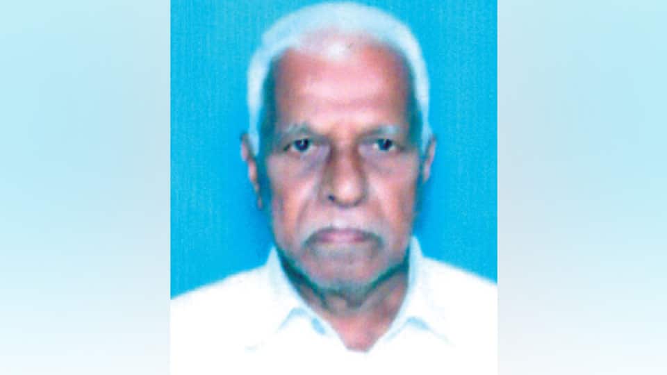 Octogenarian goes missing from city