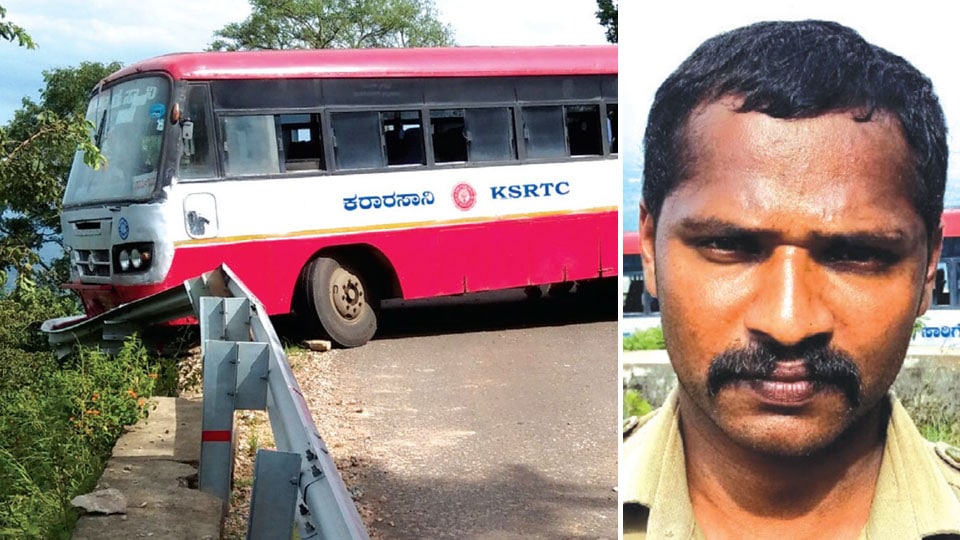 Himavad Gopalaswamy Hill: Bus driver who saved 58 passengers bags Gold
