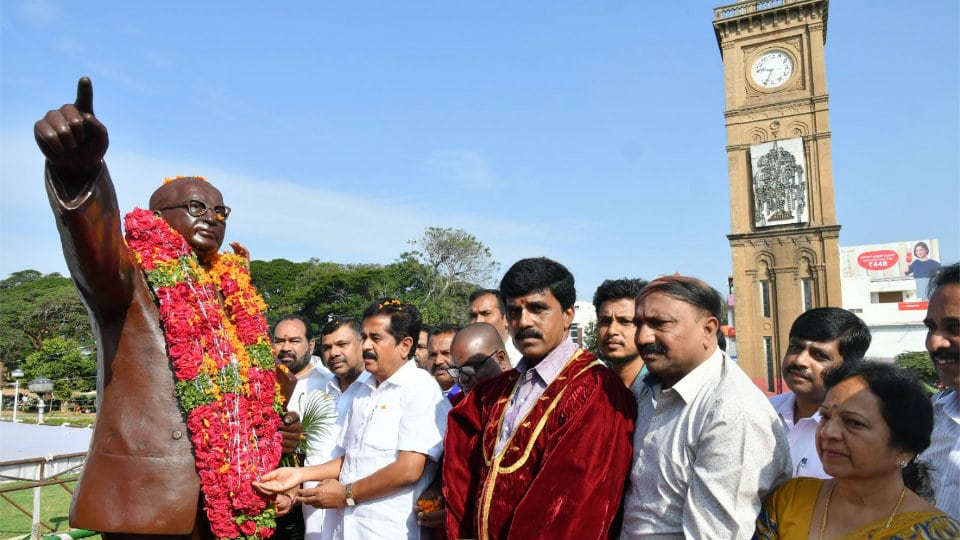 City remembers Dr. B.R. Ambedkar