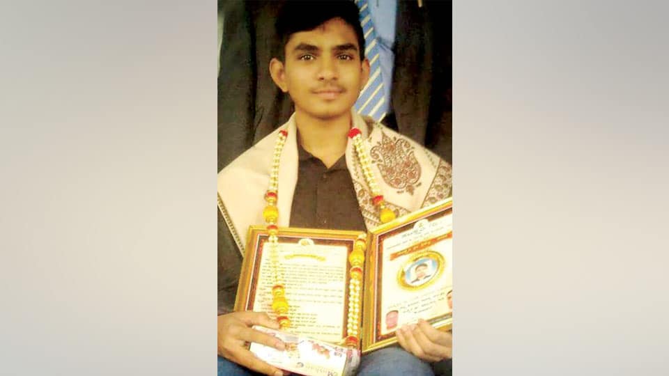 Srirangapatna youth to participate in US Science Conference
