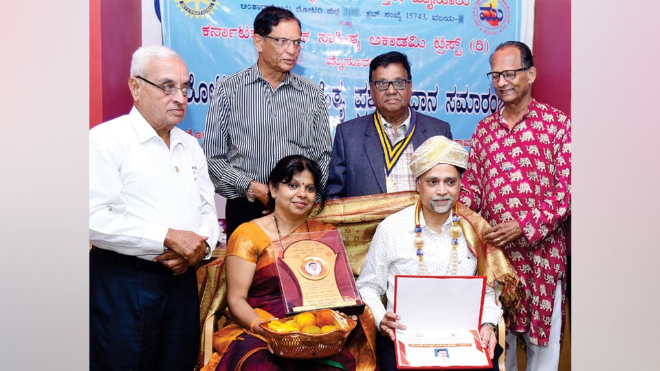 Rotary-Muktaka Sahitya Award conferred
