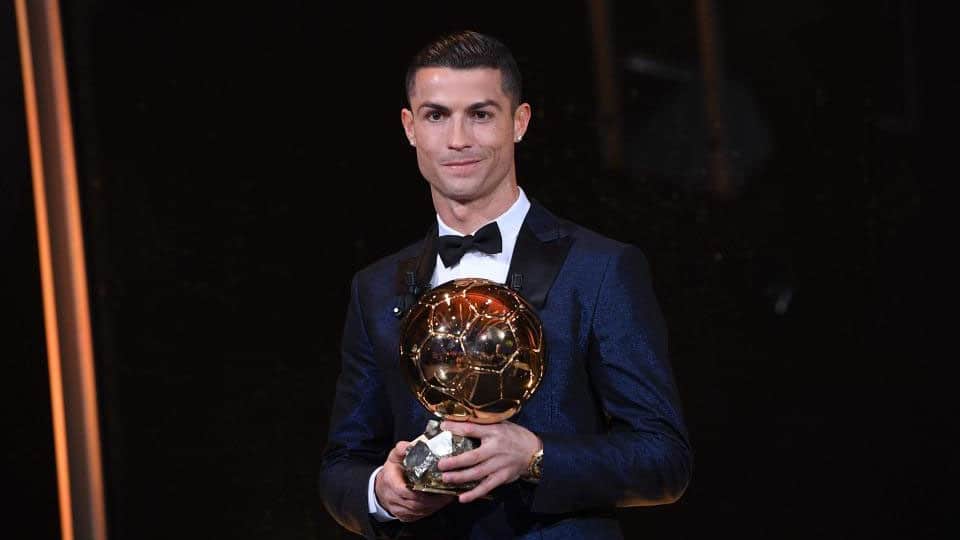 Cristiano Ronaldo wins fifth Ballon d’Or