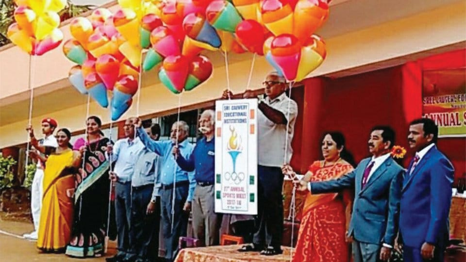 Annual Sports Meet at Cauvery Institutions