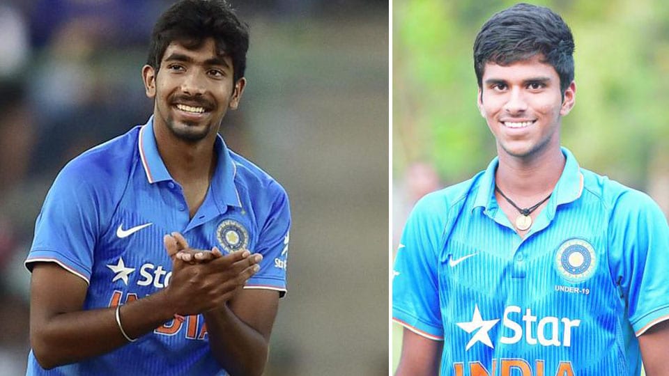 Washington Sundar named in Indian T20 squad; Bumrah gets maiden Test call