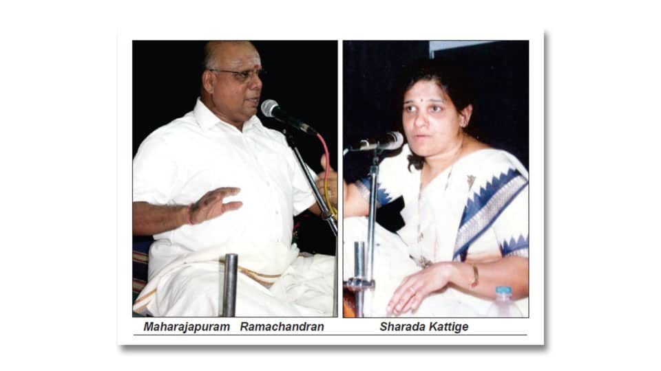 Two music concerts and a Bharatanatyam recital at Nadabrahma Sangeetha Sabha
