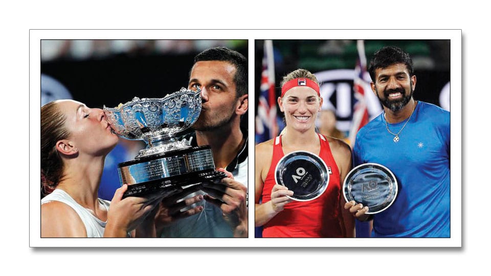 Australian Open: Croatian-Canadian pair M.Pavic and G.Dabrowski wins mixed doubles title