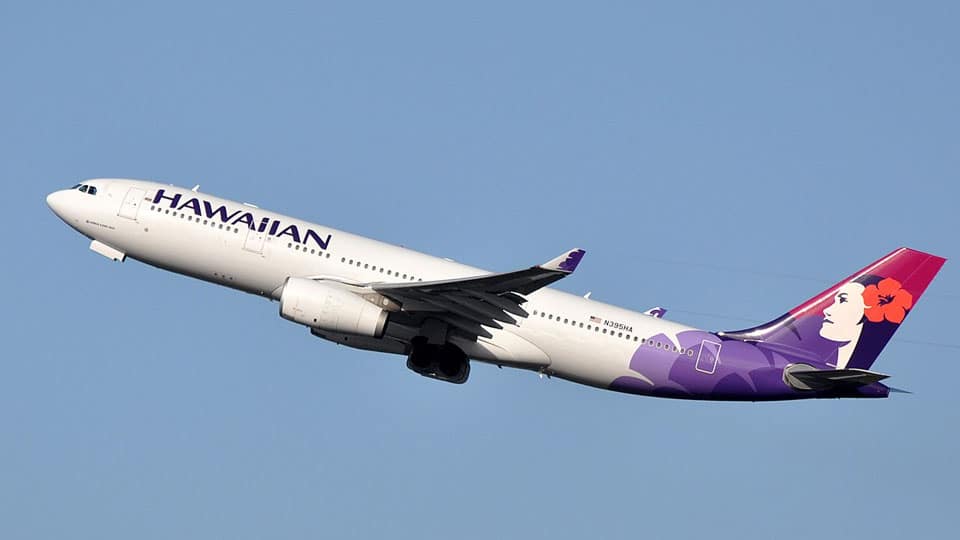 Back in Time: A Hawaiian Airlines flight took off in 2018 and landed in 2017!
