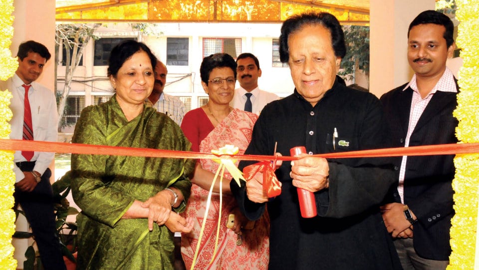 Prof. B.K. Chandrashekar inaugurates renovated ‘Ear Mould Lab’