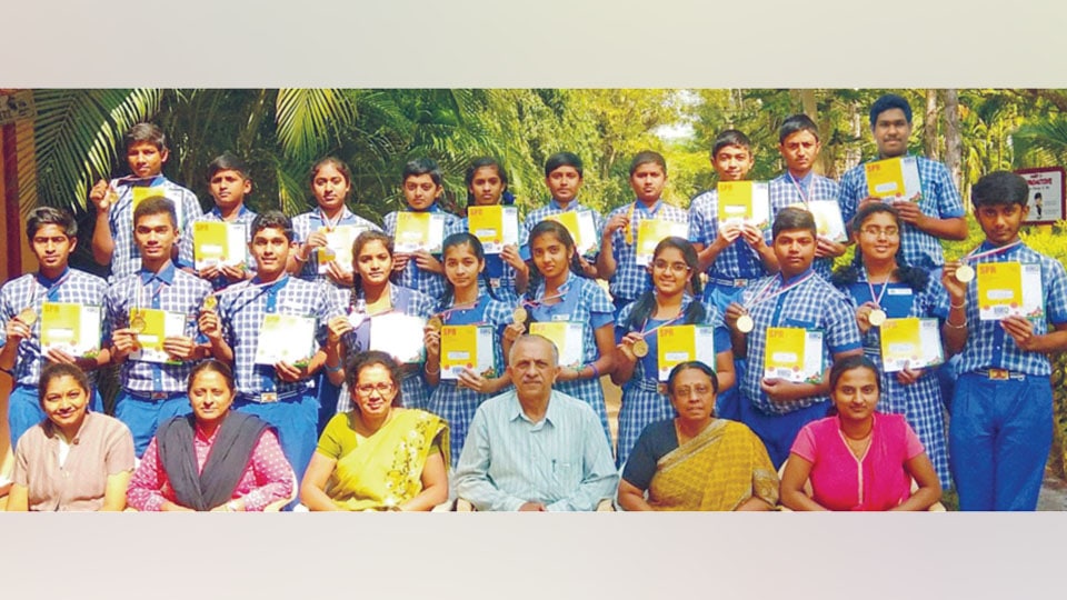 City students bag ranks in SOF Olympiad exams