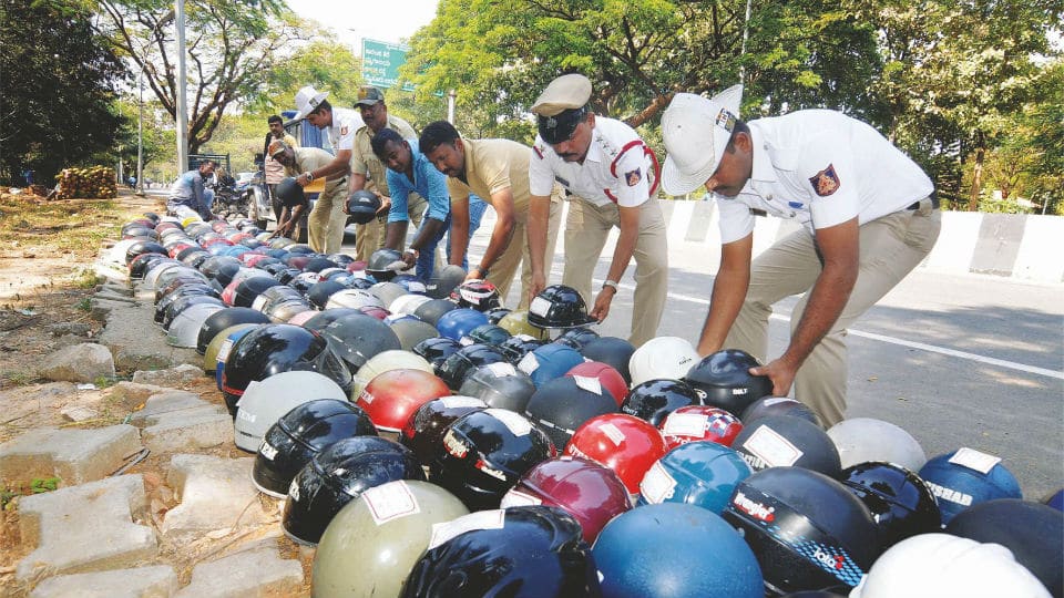 Intensify drive against all traffic violations