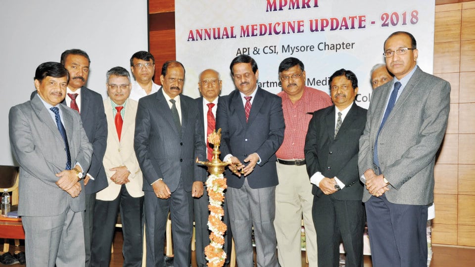 Medicine update conference held in city