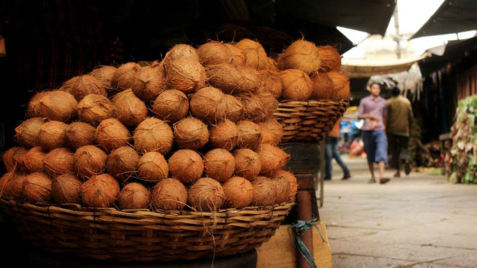 Rs. 40 to Rs. 50 for one coconut !