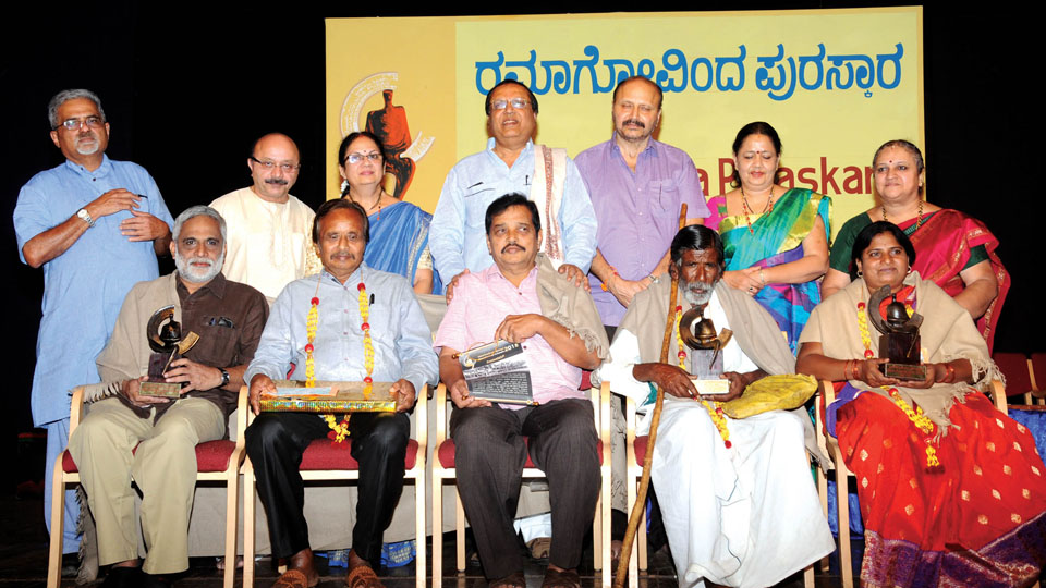 RamaGovinda Awards presented - Star of Mysore