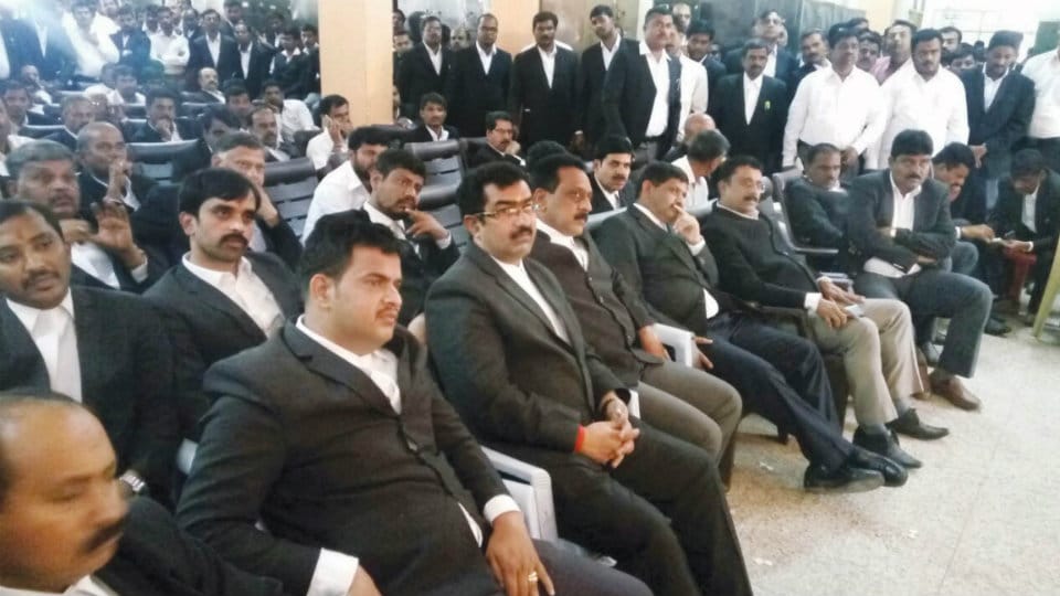 Mysuru-Bengaluru Bar Association members hold meeting to chalk out future course of action