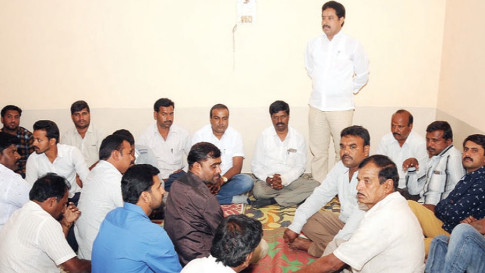 Chamundeshwari Constituency Veerashaiva-Lingayat leaders hold meet