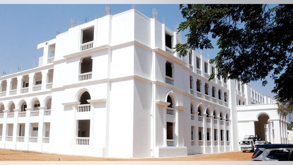 Maharani’s College has a new address on Valmiki Road