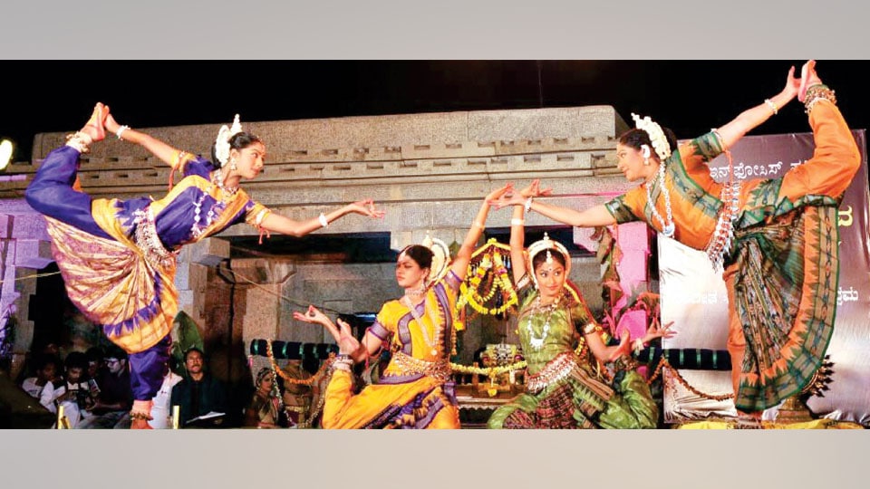 City Odissi dancers perform at Puligere Uthsava