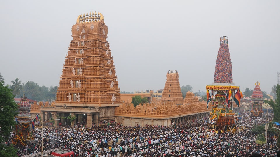 Srikanteshwaraswamy Jathra in Nanjangud on Mar.28