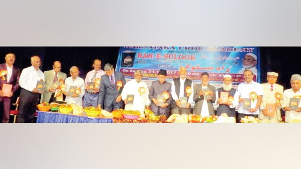 Dr. Sheik Ali releases Urdu book “Rah-e-Sulook” on Sufism