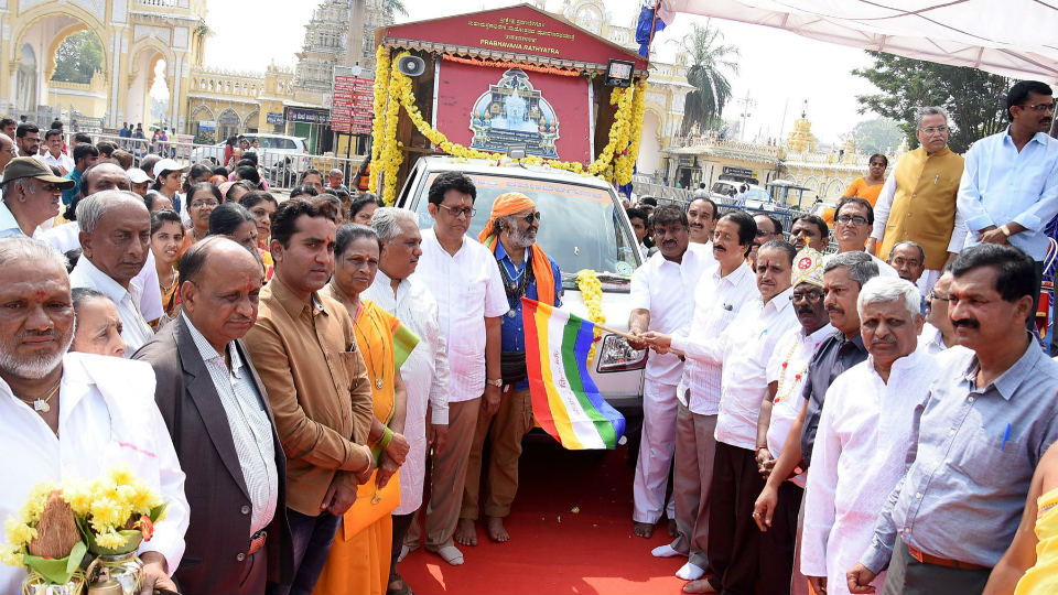 Prabhavana Rath Yatra arrives in city
