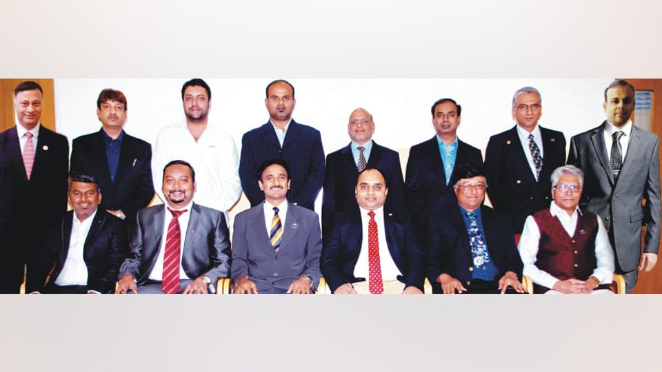 Office-bearers of Rotary Mysore