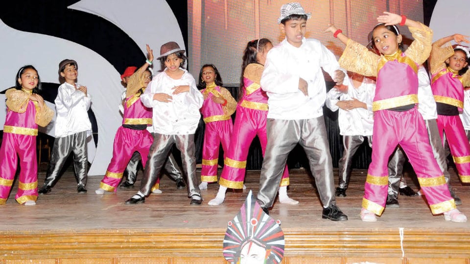 Annual Day celebrations at city schools: Rotary West School, Saraswathipuram