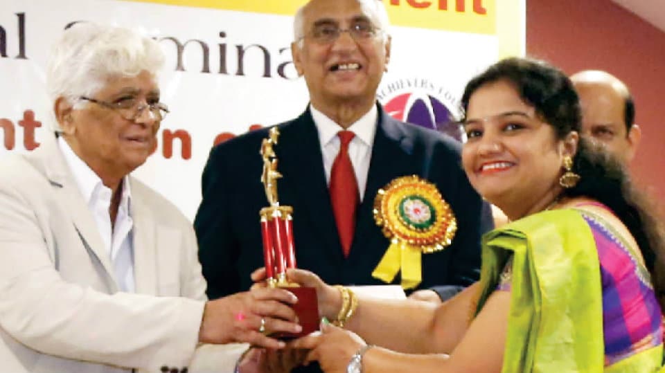 City dancer receives ‘Rashtriya Nirman Ratan’ Award