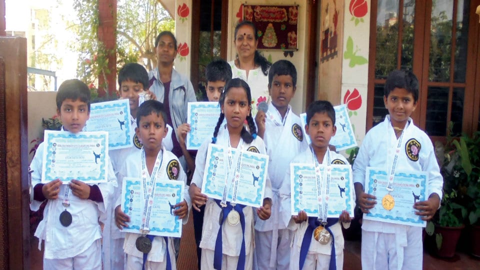 City Karatekas win prizes:  Future Foundation School