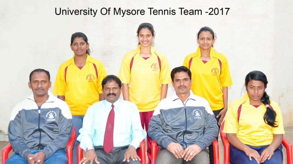 Mysore Varsity Women’s Tennis Team