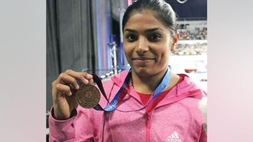 Aruna Budda Reddy creates history Wins bronze at Gymnastics World Cup