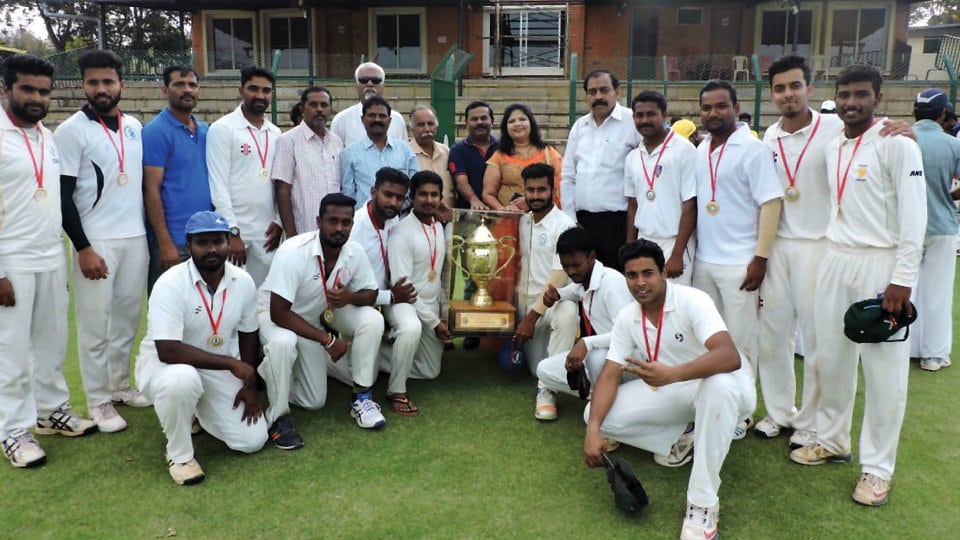 PGSC Manasagangothri wins Inter-Collegiate Cricket