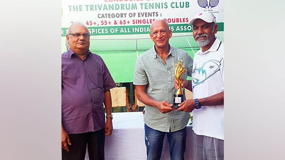 N. Krishnan Memorial All India Senior Tennis: Nagaraj bags grand doubles